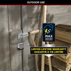 MASTER LOCK Heavy Duty Padlock, Security Level 9/10, Outdoor, Keyed