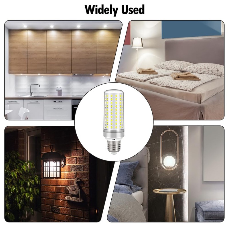 E26 LED Bulbs, 30W LED Light Bulbs Equivalent 250W, 6000K