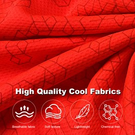 Cooling Towels, Sweat Towels Cooling Towels for Neck and Face, Microfiber Towel Soft Breathable Towel for Gym, Yoga, Camping, Running, Fitness, Workout & More Activities(32"x12") (Black)