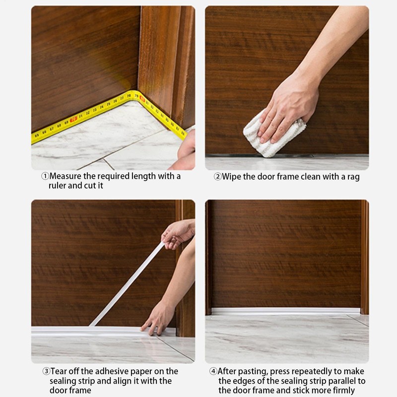 Sound Proofing for Door - Window Seal Strip Waterproof Draft