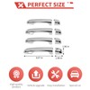CheroCar Exterior Door Handle Cover Compatible with Toyota 4Runner 2010-2024