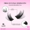 Wosheer Kit De Extensiones Pestañas 8-18mm Pestañas (layz)