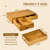 NANXITU K Cup Storage Organizer,Wood Coffee Pod and Tea Bag