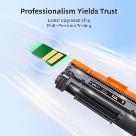 48A Toner Cartridge HP CF248A - Replacement for HP 48A Toner Cartridge Black Compatible with Pro M15w M29w M28w M15a M28a M31w M30w M16a M16w M29a Series Printer (2 Black)