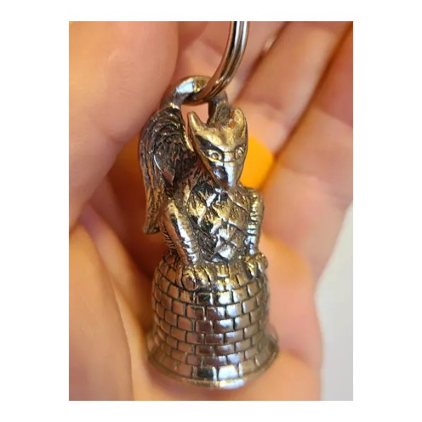 Guardian Bells Gargoyle Guardian Bell Pendant Lucky Charm