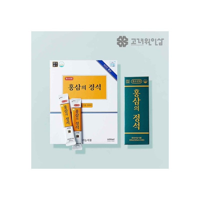 Hongiksam 50-Year Tradition, The Standard of 6-Year-Old Red Ginseng, 20ml