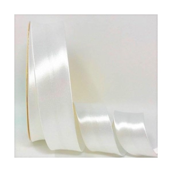 Ribbon Queen Double Fold Satin Bias Binding Tape for Sewing,