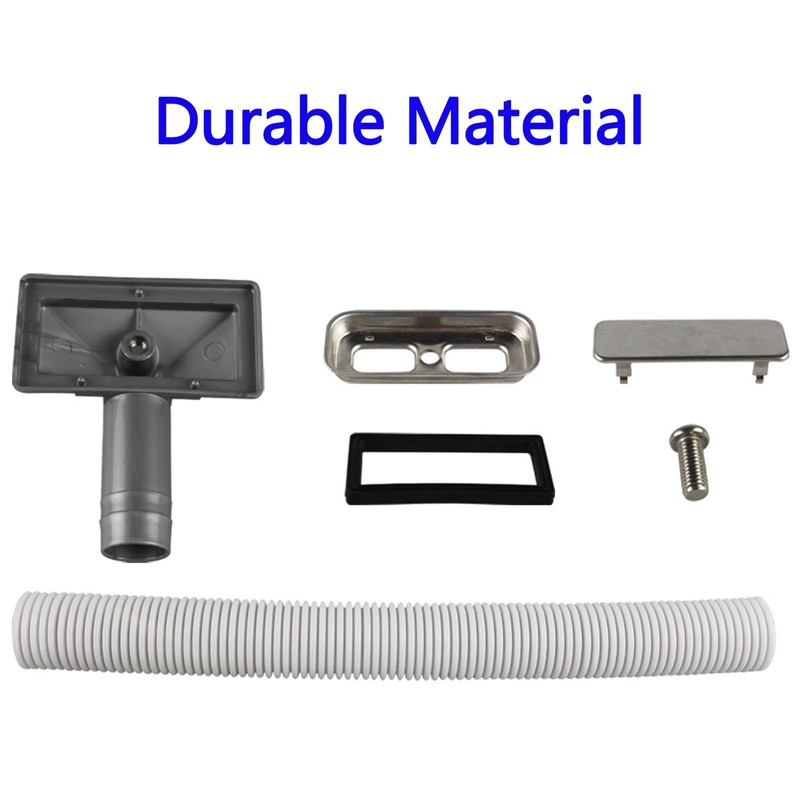 2Pcs Kitchen Sink Waste Kit Overflow Head Sink, 77.5x41 mm