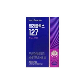 NutriOne (셀러허브)뉴트리원 트리플엑스127 1350mg 60캡슐/mjc (S34698489) (Seller Hub) NutriOne Triple X127 1350mg 60 Capsules/mjc (S34698489)