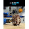 LINE10 Tools 4-inch Sanding Mop Kit, Moulding Flap Wheel Sander