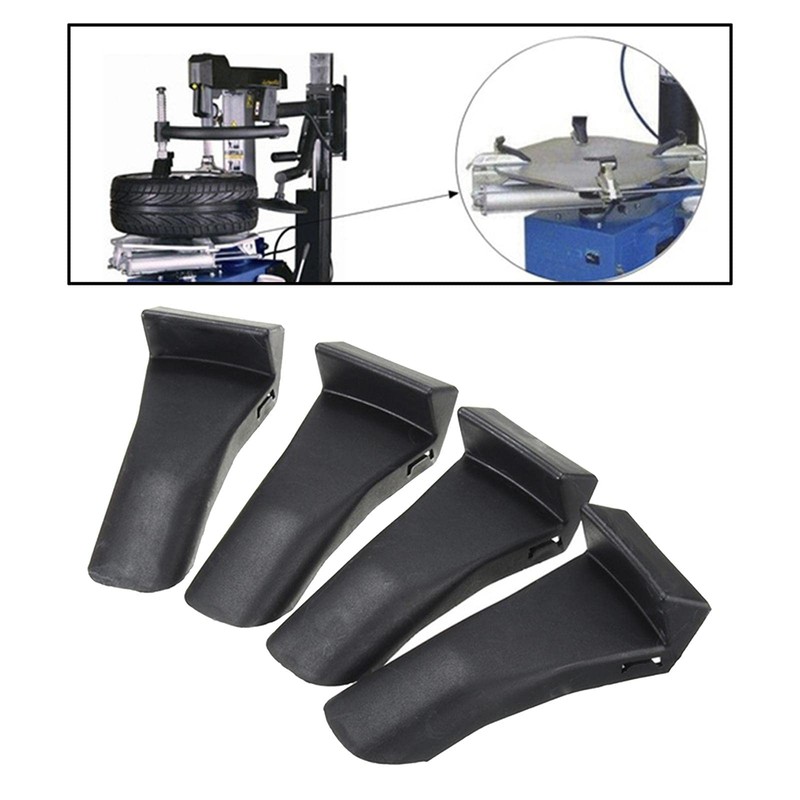 4 Pieces Tire Changer Plastic Inserts Jaw Clamp Cover Wheel