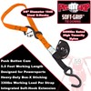 Progrip Powersports Motorcycle Soft Loop Tie Down Straps Lab Tested