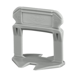 QEP 99771 LASH XL Tile Leveling System Clips for 1/32" Grout, Grey (500-pack)