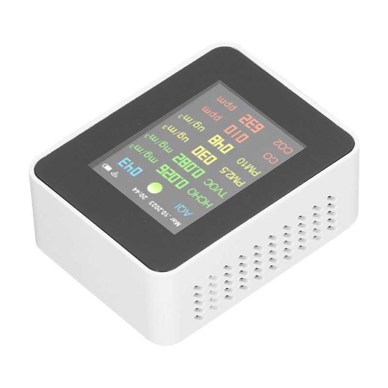 9 in 1 Air Quality Monitor WiFi Air Detector Color