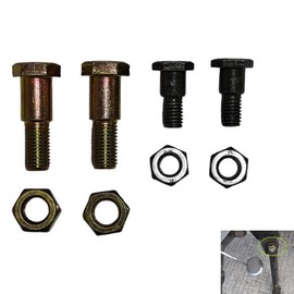 YehVeh 4 Set Motorcycle Kickstand Mount Bolt Screw with Nut M8 M10 Dirt Bike Stand Screw Mounting Bolts for Mini Bike Kickstand Dirt Pit Bike Kick Stand Electric Bike Parking Foot Side Support Stand