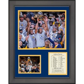 Framed Indiana Pacers 2024-2025 Eastern Conference Finals Champions 11"x14" Three Photo Collage