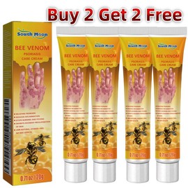 South Moon （Buy 2 Get 2Free） bee Venom Handcream 20G Body care Cream,Massage Soothing Moisturizing Moisturizer Nourishing Nails Moisture psoriasis cream - Specification: 20g*4counts(Buy 2 Get 2Free）