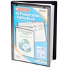 Tiger 301718 40 A5 Pocket Presentation Display Book - Black,Medium