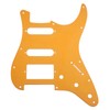 SSH Guitar Pick Guard Aluminum Alloy Orange Electric Guitar Pickguard