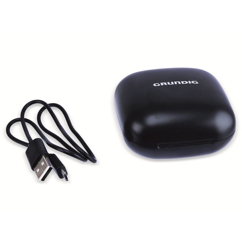 Grundig Bluetooth Headphones Wireless Sports with Microphone TWS Black