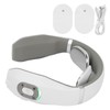 Smart Neck Massager Intelligent Electric Pulse Vertebra Cervical Massager RelaxerWhite