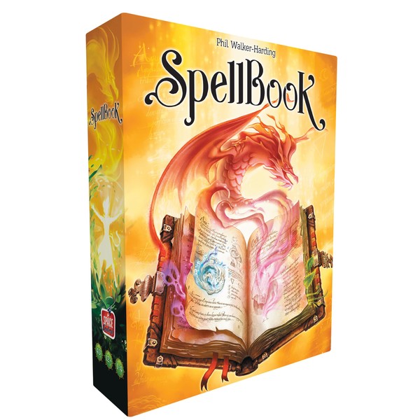 Spellbook Board Game - Unleash Your Magic in This Enchanting Strategy Adventure! Strategy Game, Fun Family Game for Kids and Adults, Ages 12+, 1-4 Players, 45 Minute Playtime, Made by Space Cowboys