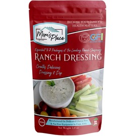 Mom's Place Gluten Free & Dairy Free Creamy Ranch Dressing Mix - Nut Free, Soy Free & Corn Free
