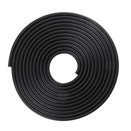 Car Door Edge Guards-16.4Ft(5M) Car Guards Protector,No Glue Rubber Decorative Protective Strip for Sedan, Trucks, SUV, ATV, Boats (16.4FT, Black)