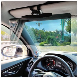 Car Sun Visor, [Upgraded Version] Anti-Glare Sun Visor Extension Car for Strong Light Blocking, Adjustable Angle Car Sun Visor, Car Accessories for Cars, SUVs (1 Piece)