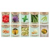 Vegetable & Herb Seed Set - 10 Varieties of Non-GMO