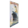Maritime Retro Tin Sign, S. S. Emperor, Hamburg American Line