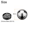 sourcing map 50pcs Chrome Steel Bearing Balls 8mm Precision Balls,