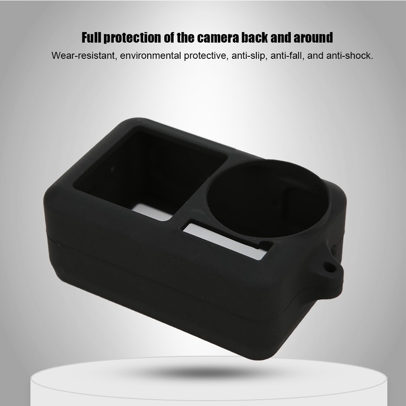 Silicone Protective Cover with Adjustable Lanyard for DJI CYNOVA Osmo