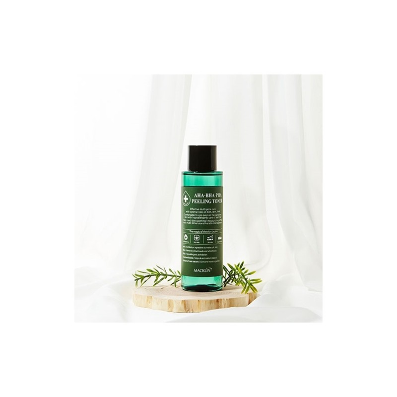 MacClean AHA BHA PHA Peeling Toner 150ml / 맥클린 아하바하파하