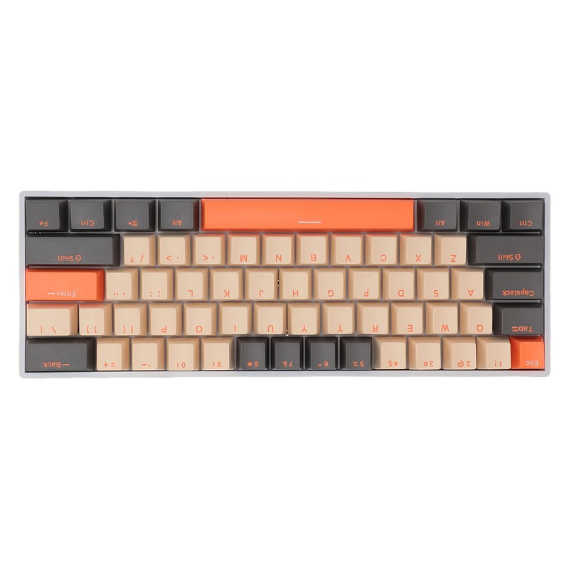 Mechanical Keyboard 61 Keys RGB Backlight 3 Connection Modes Wireless