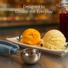 Restaurantware Comfy Grip - Cuchara de gelatina de 4 onzas,