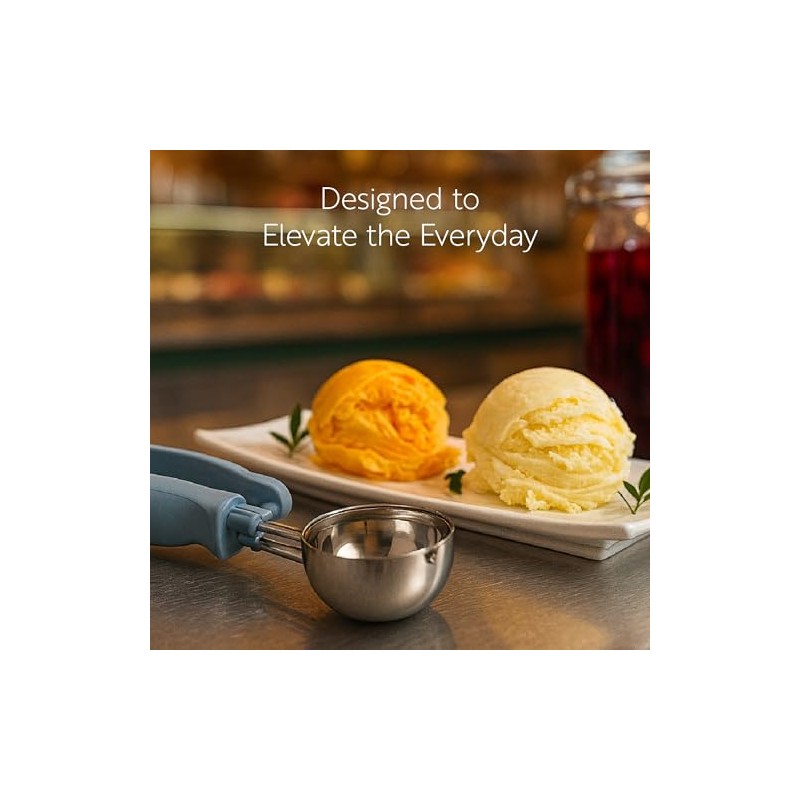 Restaurantware Comfy Grip - Cuchara de gelatina de 4 onzas,