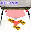 GRAND ORANGE 5 Panel Universal Wink Mirror for Golf Carts