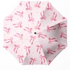 WSZYNDF Pink Bow Pattern Umbrella, Small Travel Compact Automatic Folding