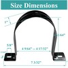 Pertresion Dust Collection Hose and Pipe Holder Adjustable Hangers Bracket,