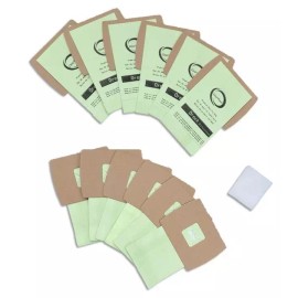 Casa Fresh 12 Oreck XL Buster B  BB Vacuum Bags PKBB12OF PKBB12DW BB870 BB900 + 1 Filter