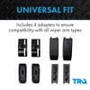 TRQ Premium Windshield Wiper Blades 16 & 26 Inch Silicone