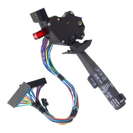 Multi-Function Combination Turn Signal Switch Wiper Hazard Cruise Control Switch - Replaces 2330814 26100985 26036312 Fits for Che-vy Tah-oe, Bla-zer, Sub-Urban, GM-C K1500, Sie-rra by Sikawai