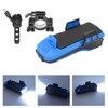 Bike Headlight Multifunction USB Charging Convenient Portable Bicycle Warning Light