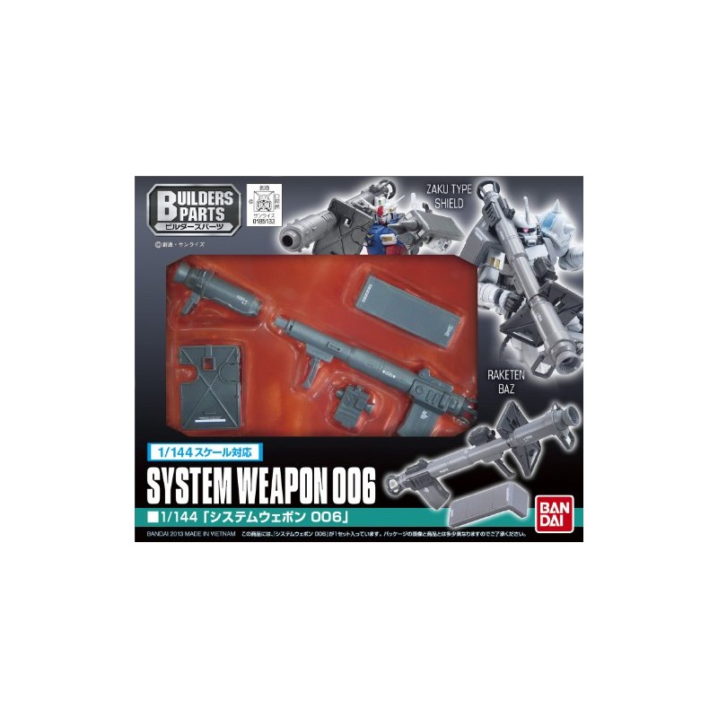 Bandai Hobby System Weapon 006 Accessory Pack (1/144 Scale)