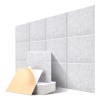 Nierbo Paneles Acústicos Cuadrados 30x30 Autoadhesivos, 12 Piezas