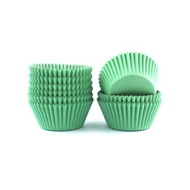 Warmparty Baking Cups Cupcake Liners, Standard Sized, 300 Count (Green)