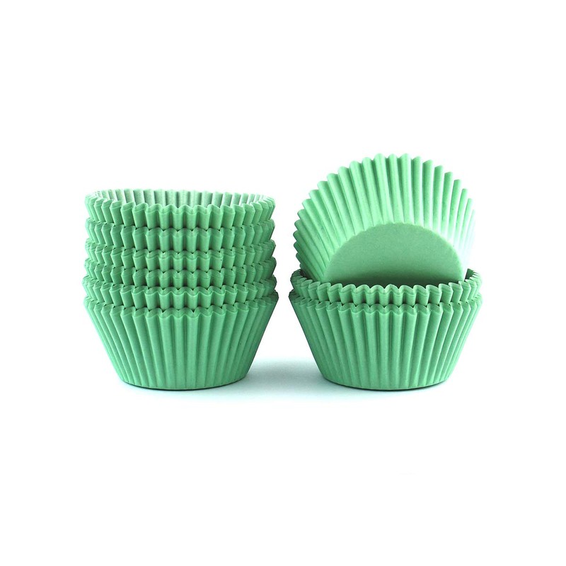 Warmparty Baking Cups Cupcake Liners, Standard Sized, 300 Count (Green)