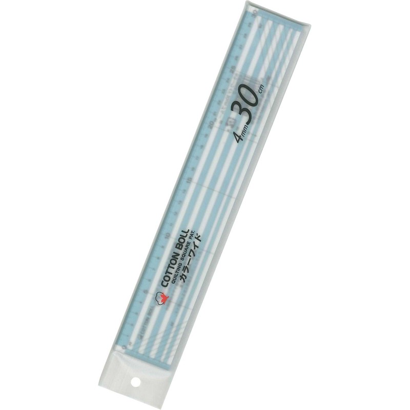 金亀 Yarn Industry [Cotton Boll] Scale Color 30 cm Blue