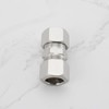 Create idea 4Pcs 12mm Copper Compression Fitting Straight Tube Compression